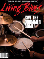 Blues Drummer cover, Living Blues, June/July 2011